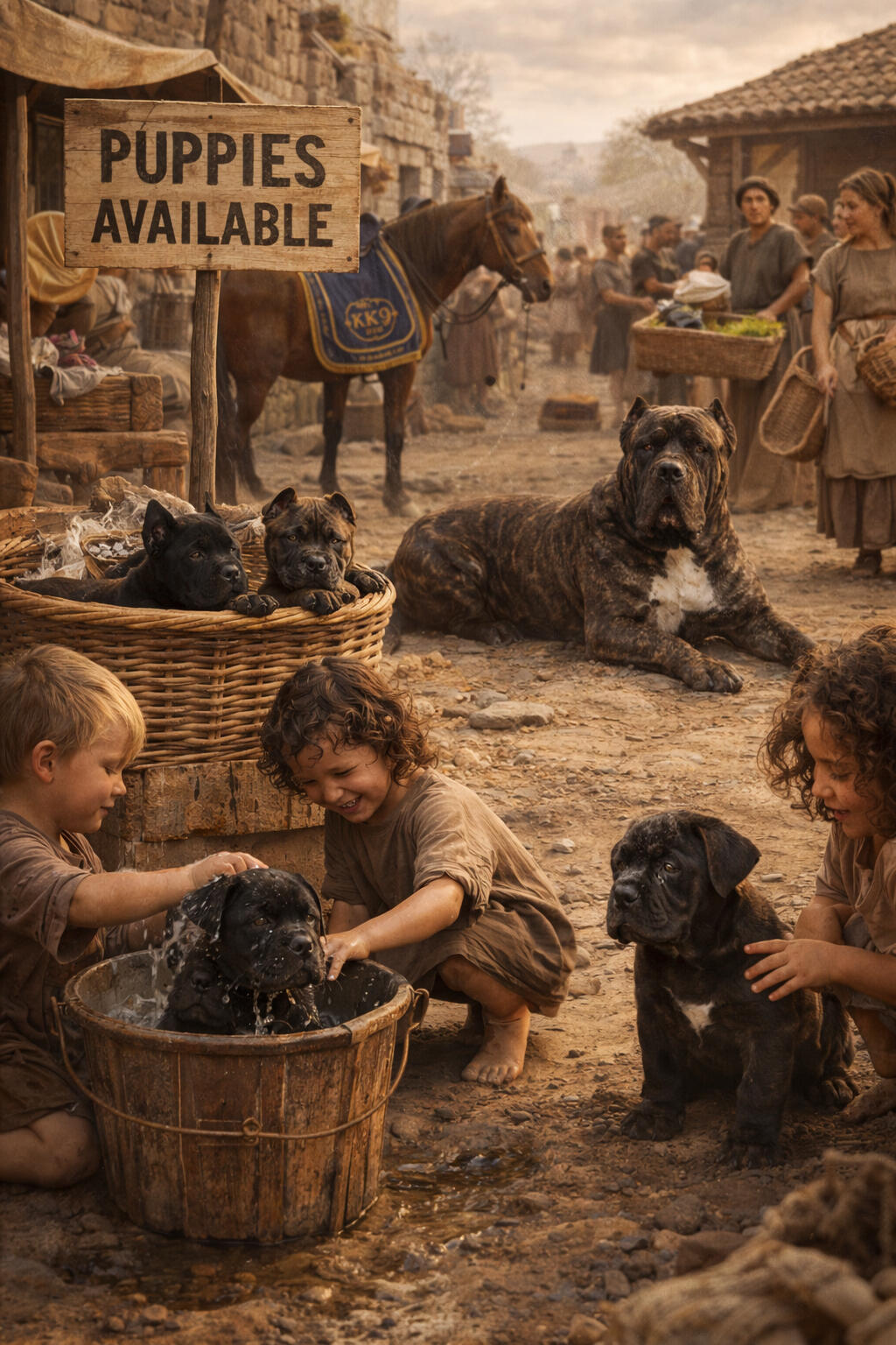 MY K9 DOG LIFE LOGO CORSO PUPPIES